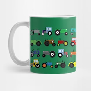 Tractors Print Mug